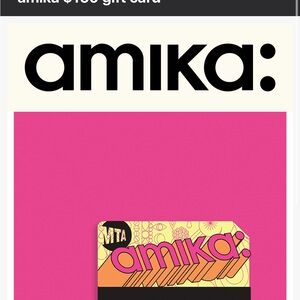 Amika Gift Card - $150 value